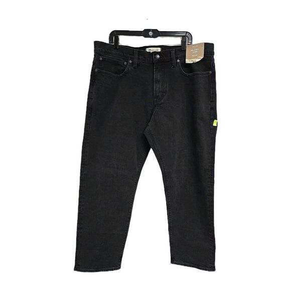 Madewell Other - Madewell Relaxed Taper Jeans Flex Denim Black Men’s Size 38x30 NWT READ